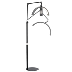 Pusmėnulio formos LED lempa Moon, 50 W, 22" – juoda, bešešėlinė