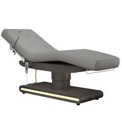 Profesionalus masažo stalas Mara, 3 elektriniai varikliai, pilkas