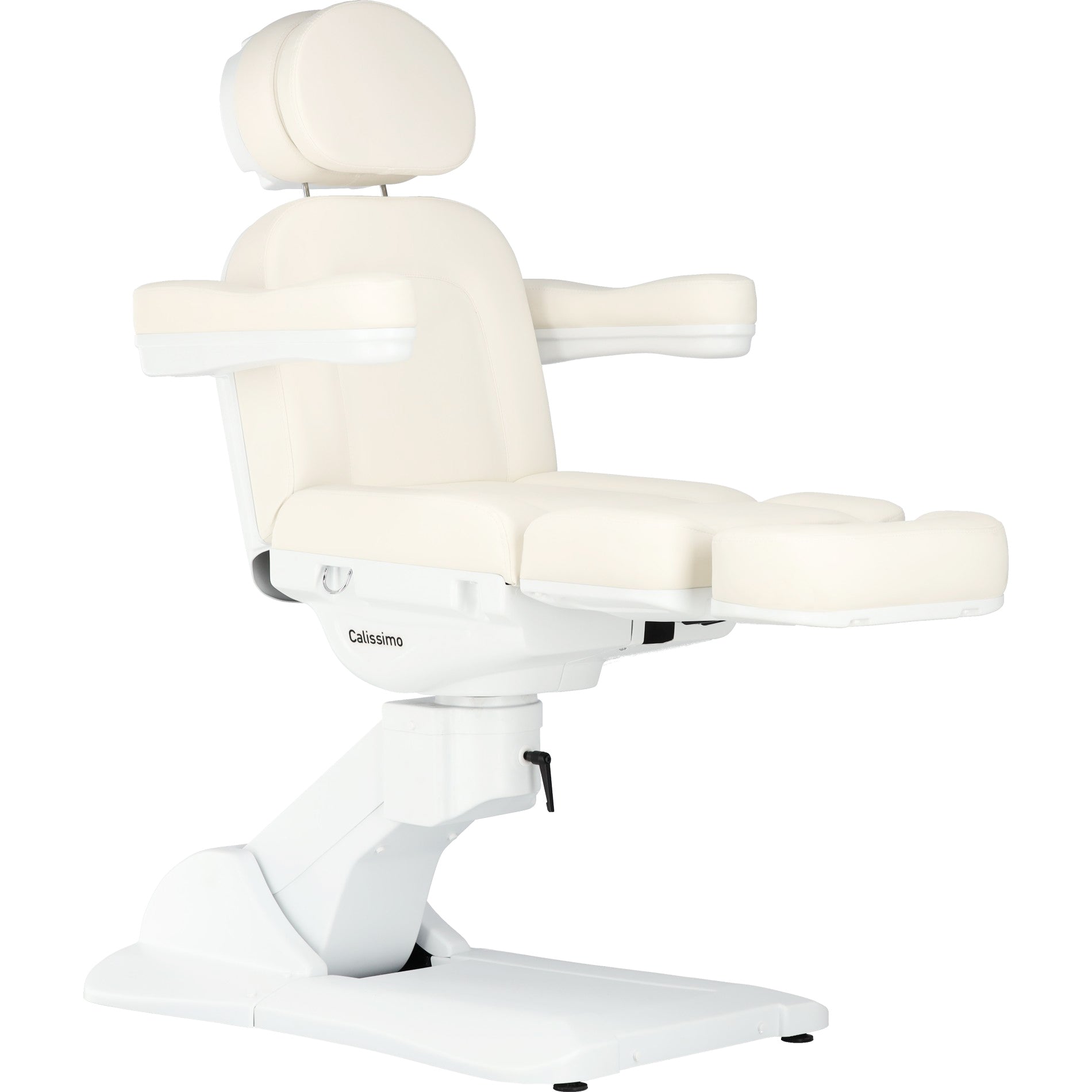 Elektrinis kosmetologinis gultas Aden, 4 motorai, pasisukantis - baltas