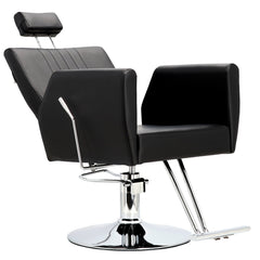 Barberio kėdė Homer Pro Classic – juoda