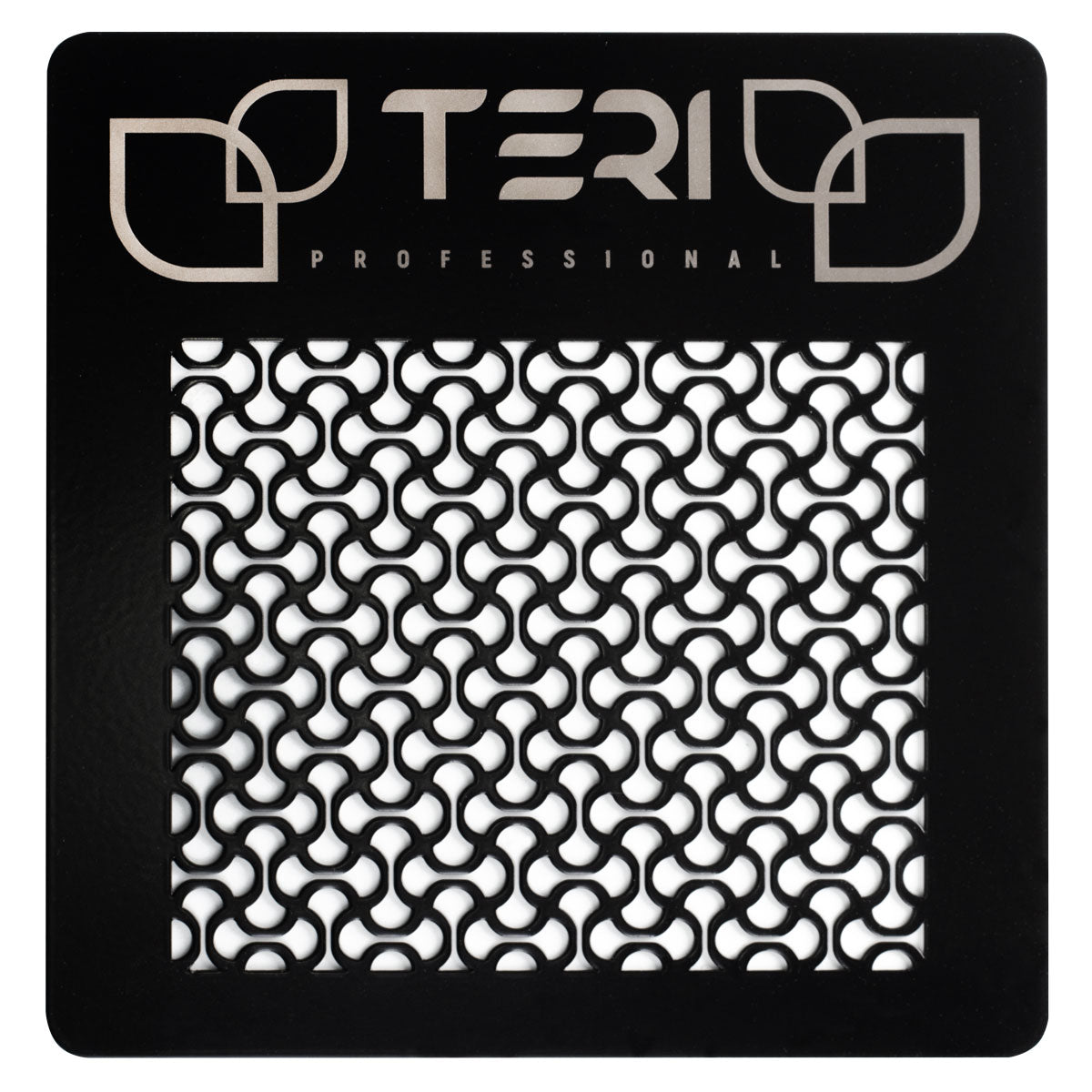 Nerūdijančio plieno grotelės 119 – juodos, skirtos TERI Turbo M, TERI 800 ir TERI Diamond