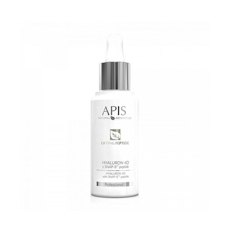 APIS 4D hialurono serumas su SNAP-8 peptidu 30 ml