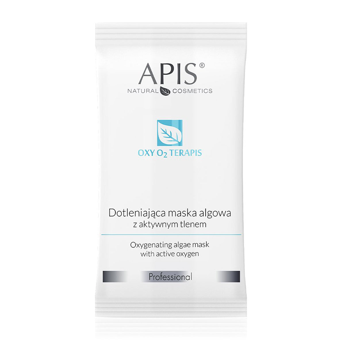 APIS Oxy O2 Therapy deguonimi prisotinanti jūros dumblių kaukė 20 g