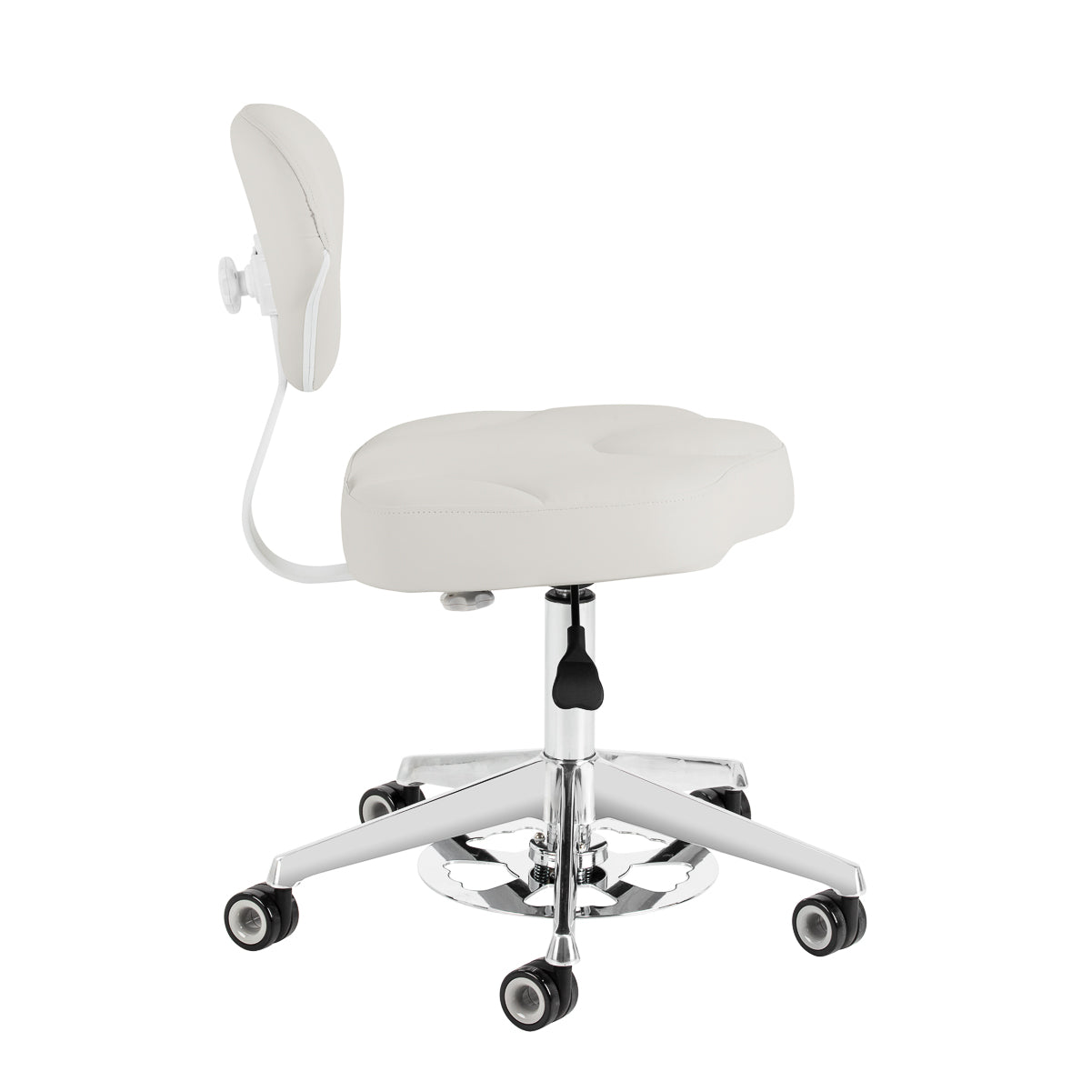 Azzurro 156-F Bump-Up meistro kėdė su atlošu, pilka – 4 vaizdas