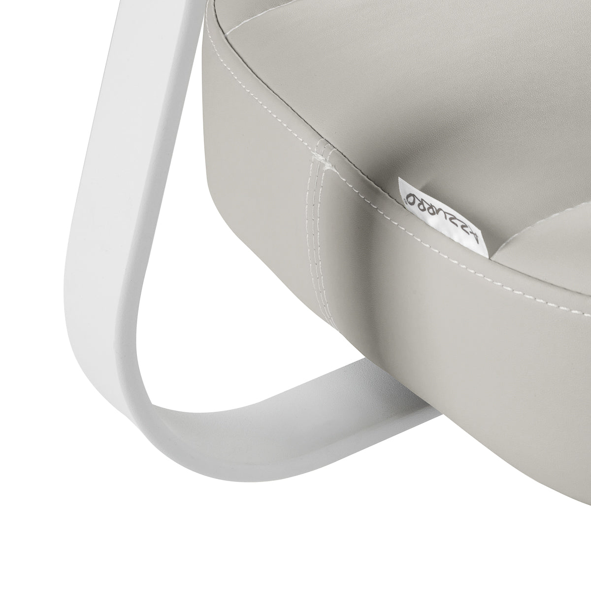 Azzurro 156-F Bump-Up meistro kėdė su atlošu, pilka – 6 vaizdas