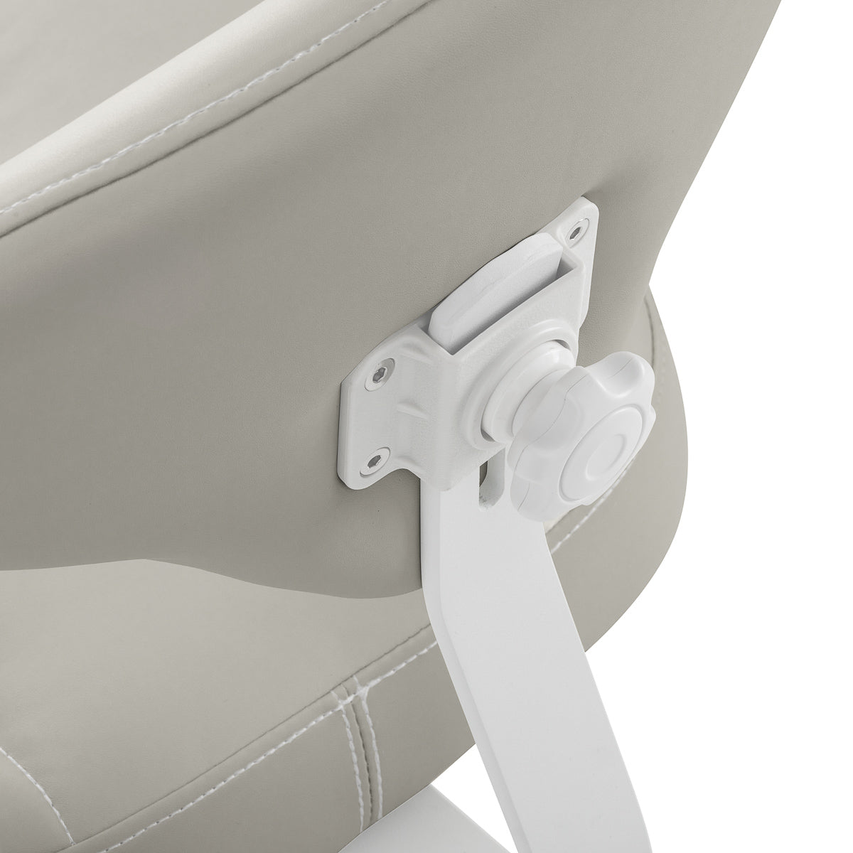 Azzurro 156-F Bump-Up meistro kėdė su atlošu, pilka – 7 vaizdas