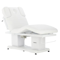 Elektrinė masažo lova Calissimo F149 – 4 elektrinių variklių, balta