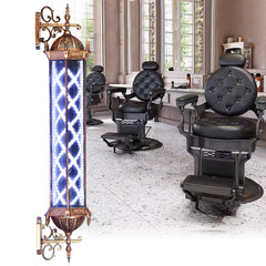 Barberio stulpas (Barber Pole) LED – 120 cm, auksinis