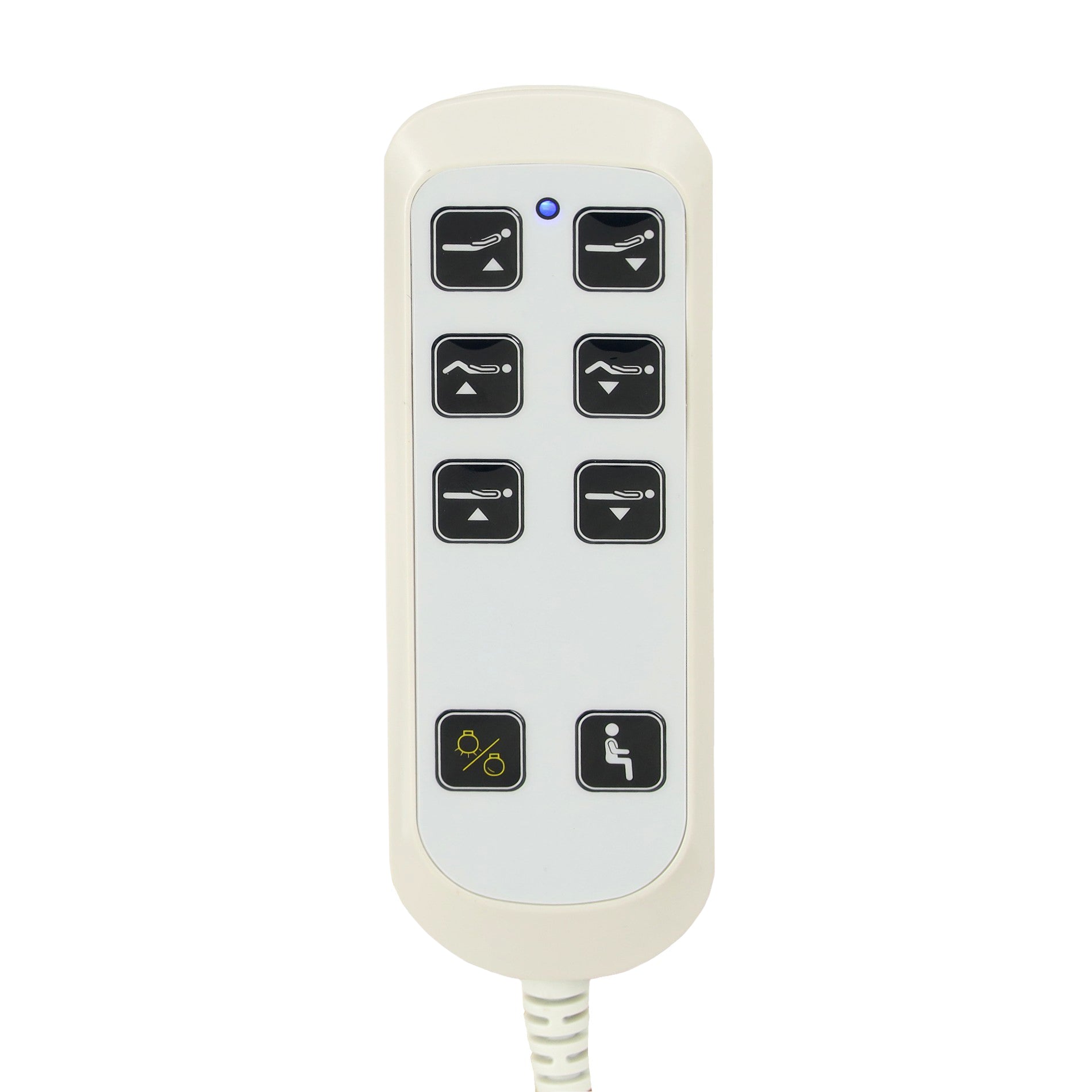 Elektrinis kosmetologinis / podologinis gultas MAX PRO – 3 motorai, baltas