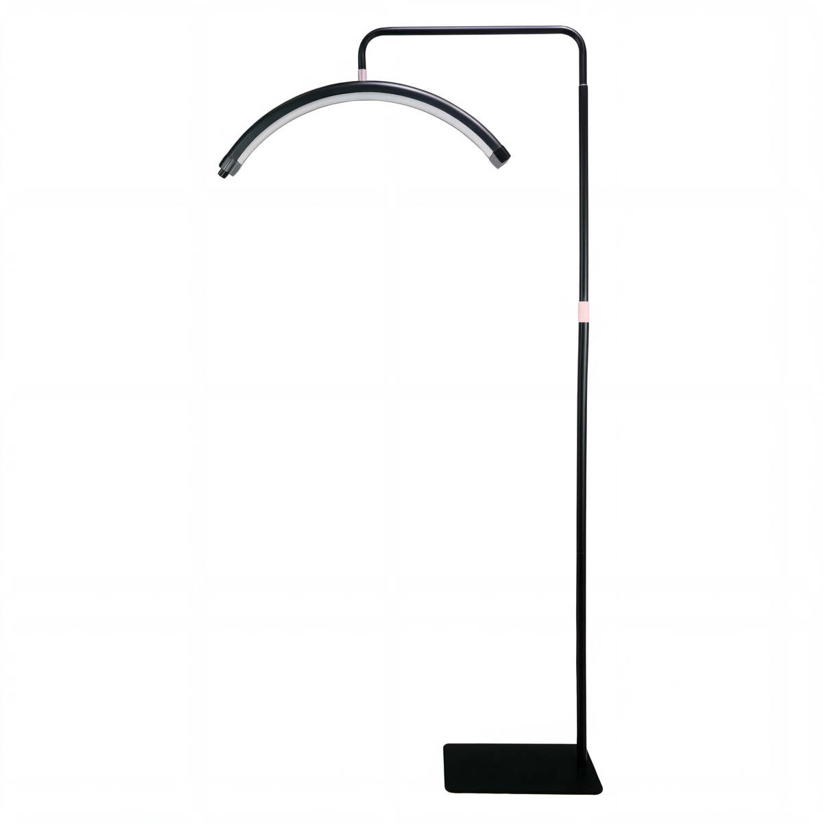 Pusmėnulio LED kosmetologinė lempa 24 W Moon Pro, juoda