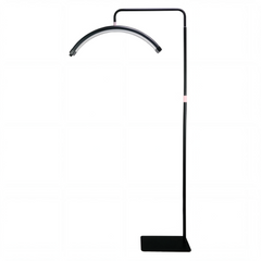 Pusmėnulio LED kosmetologinė lempa 24 W Moon Pro, juoda