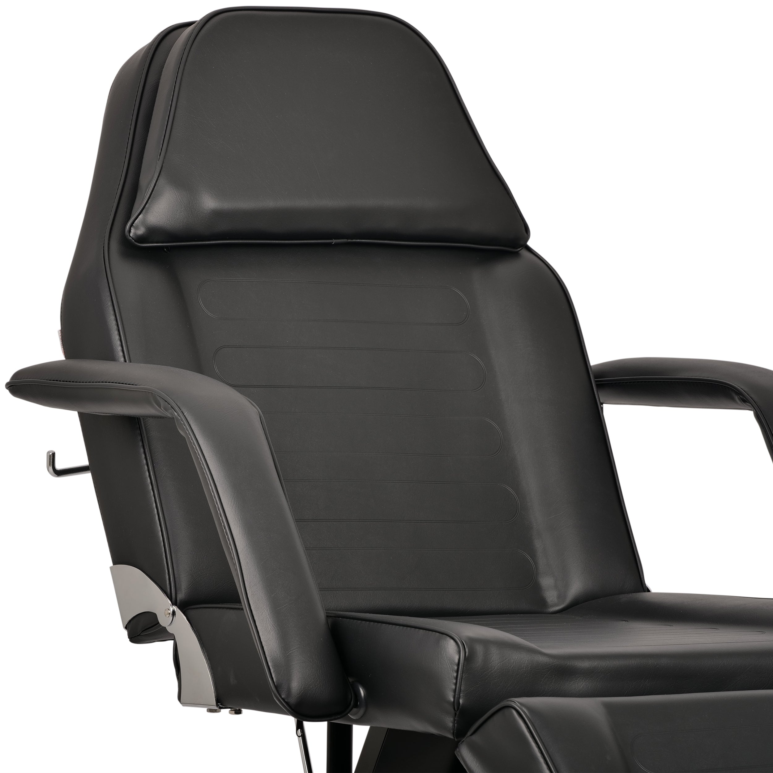 ARIA NERO beauty chair with trays, black