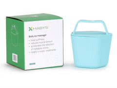 Body ice massager, HABYS, blue L