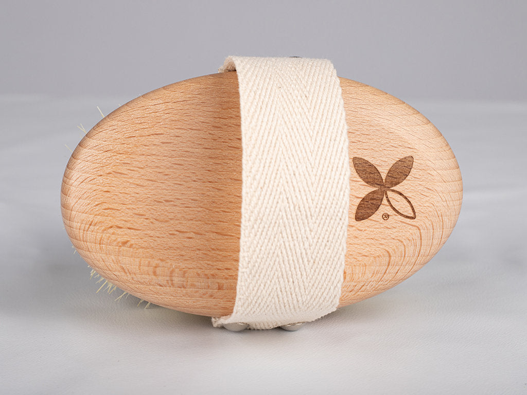 Dry massage brush - tampico 100%, HABYS