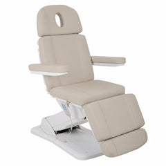 Tavia elektrinis kosmetologinis krėslas Satin Comfort K733, smėlio spalvos