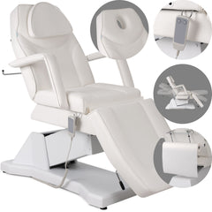 Elektrinis kosmetologinis gultas – Habys Laris Touch Core K301, baltas