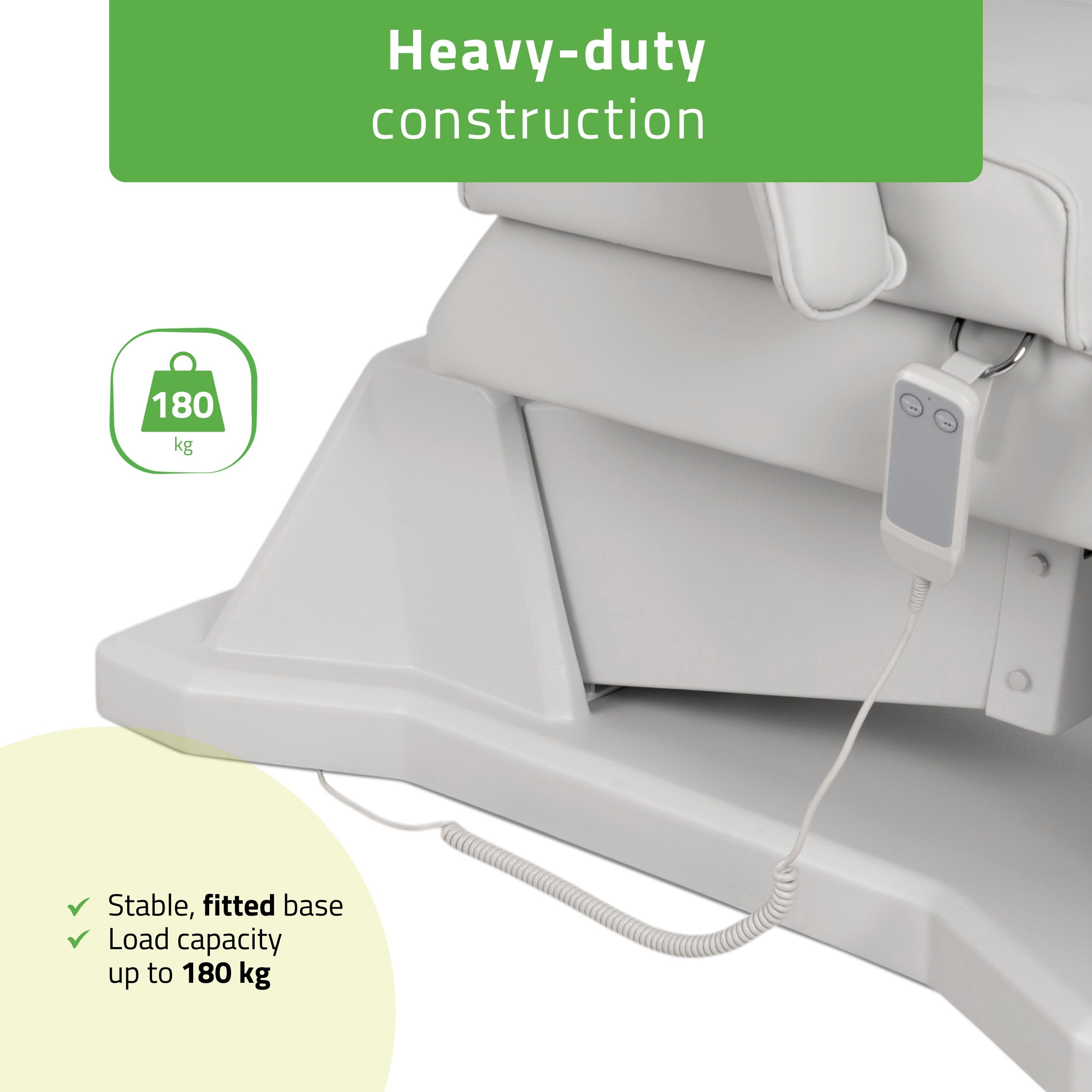 Elektrinis kosmetologinis gultas – Habys Laris Touch Core K329, pilkas