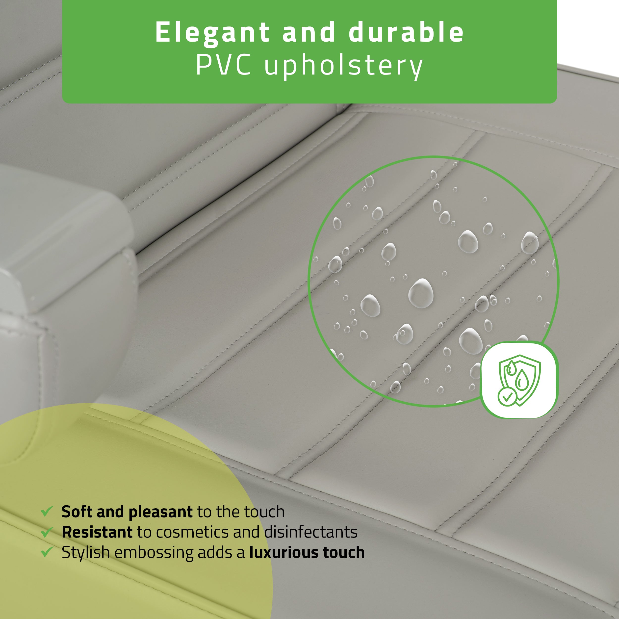 -8-Electric beauty chair Leo PRO 4 Comfy Base 522 Grey-8