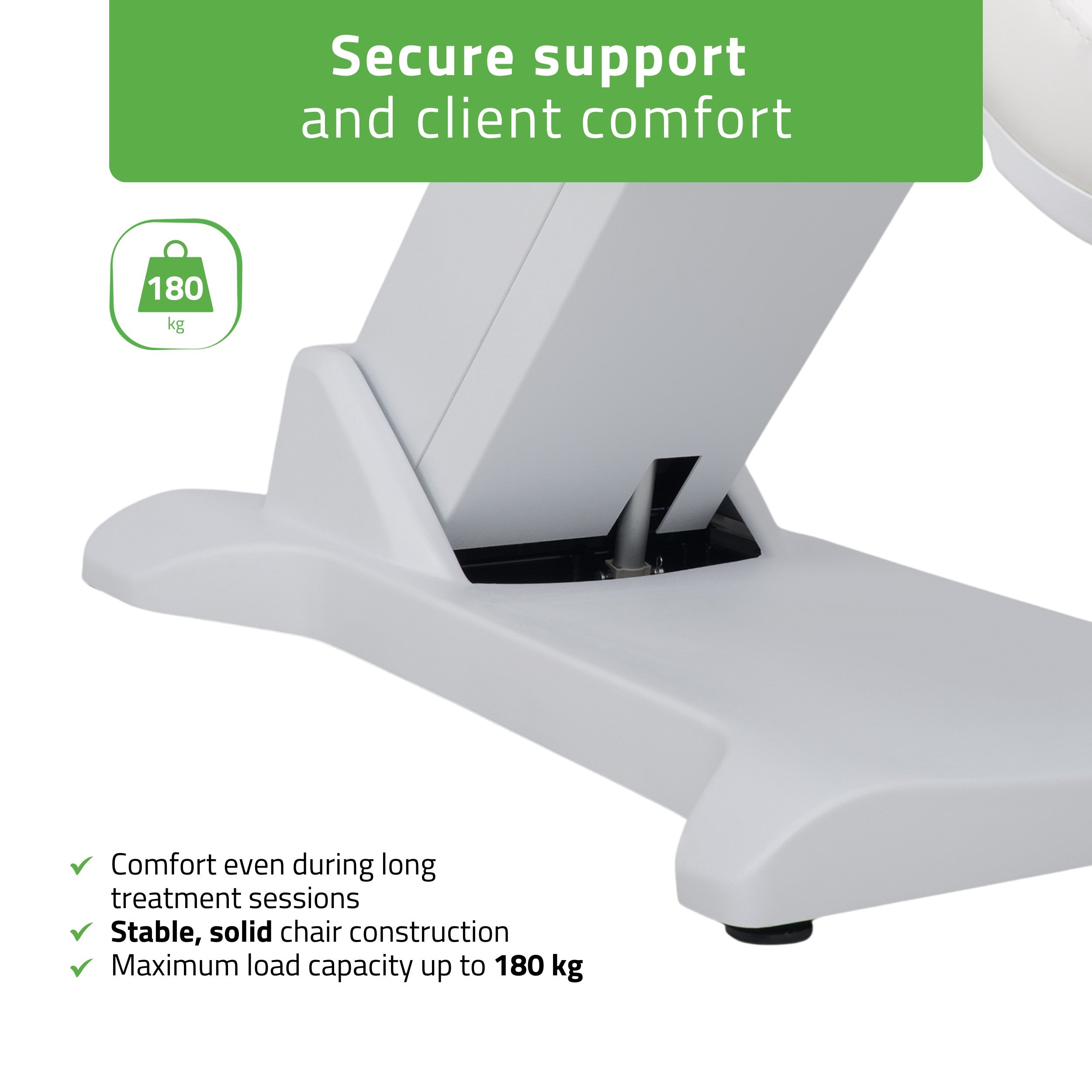 Selia PRO 4 Touch Core K315 elektrinis kosmetologinis gultas baltas Habys