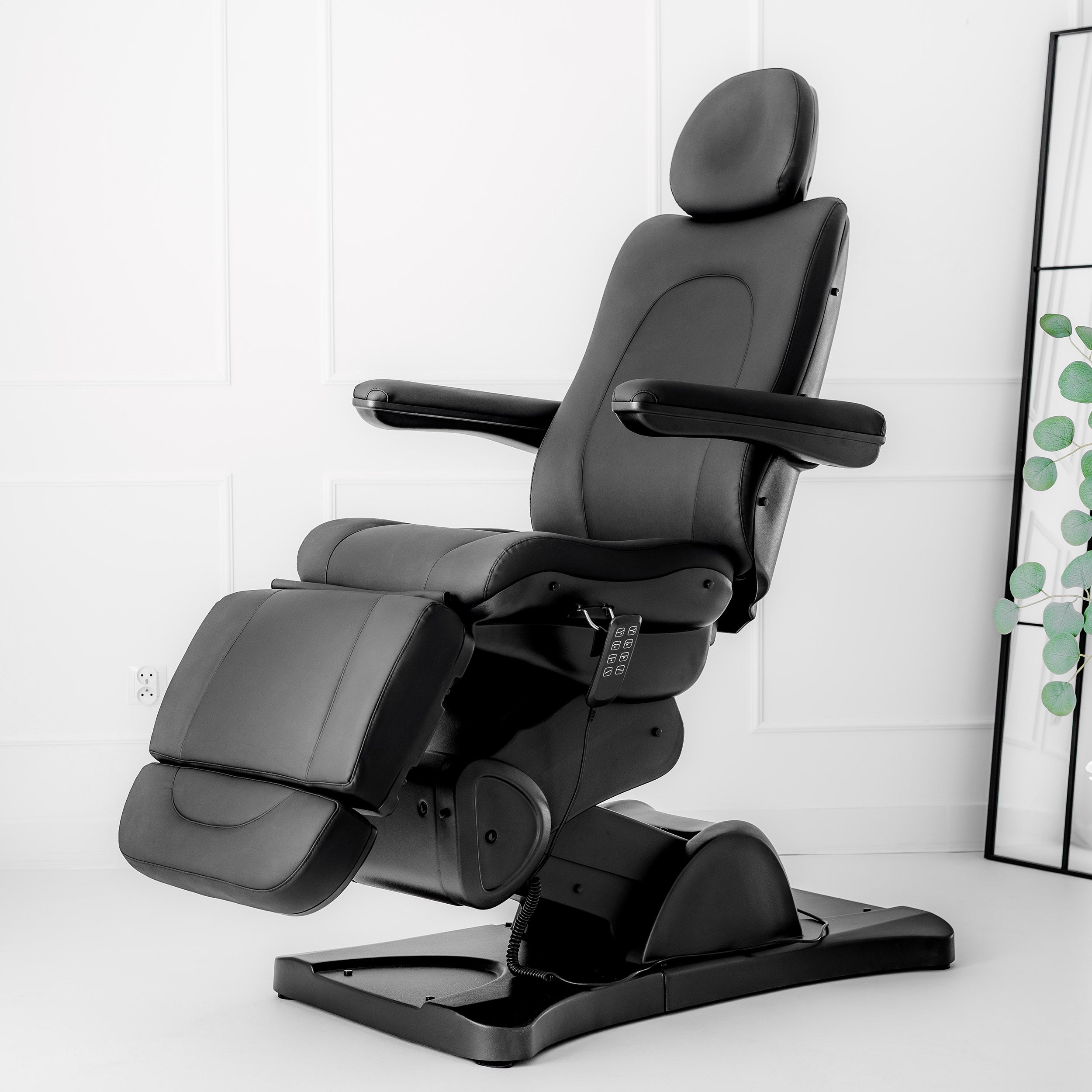 Sorina PRO 5 elektrinis kosmetologinis krėslas Touch Core K315, juodas