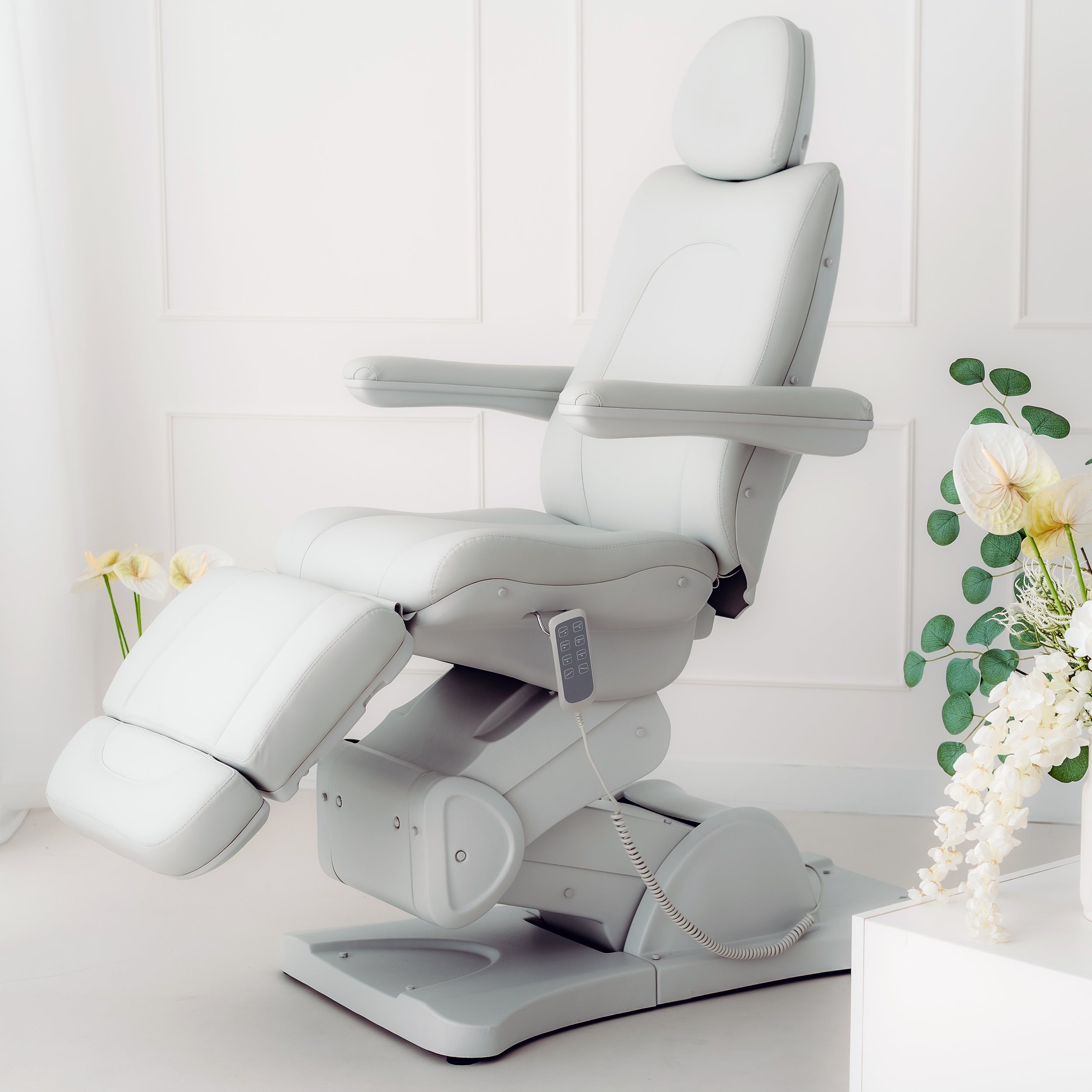 Sorina PRO 5 elektrinis kosmetologinis krėslas Touch Core K329, pilkas