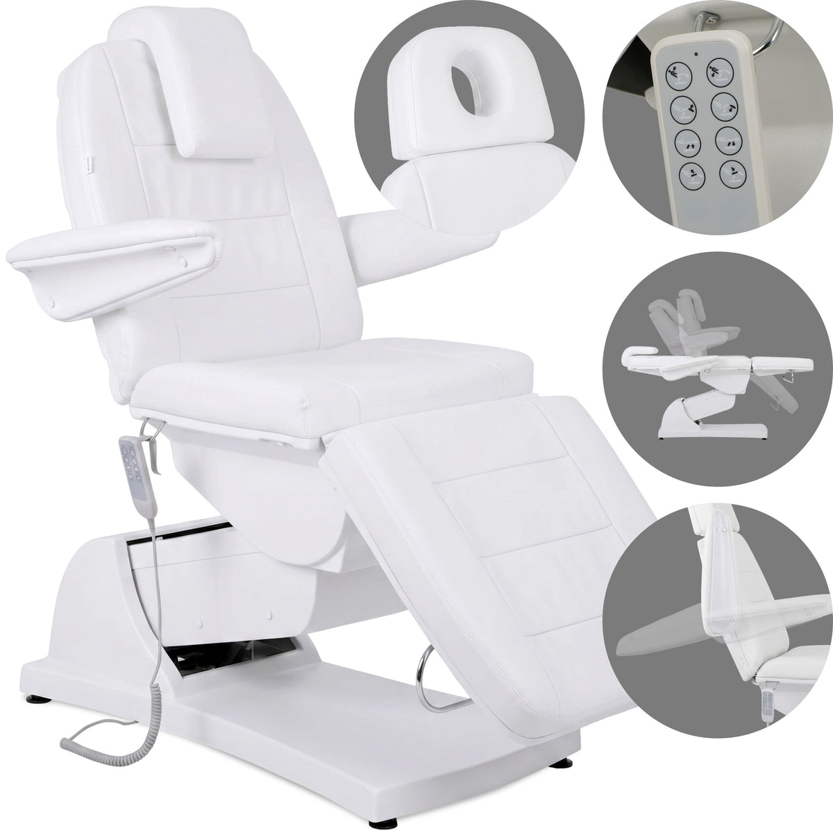 Electric beauty chair Velora PRO 4 Touch Core k301 white
