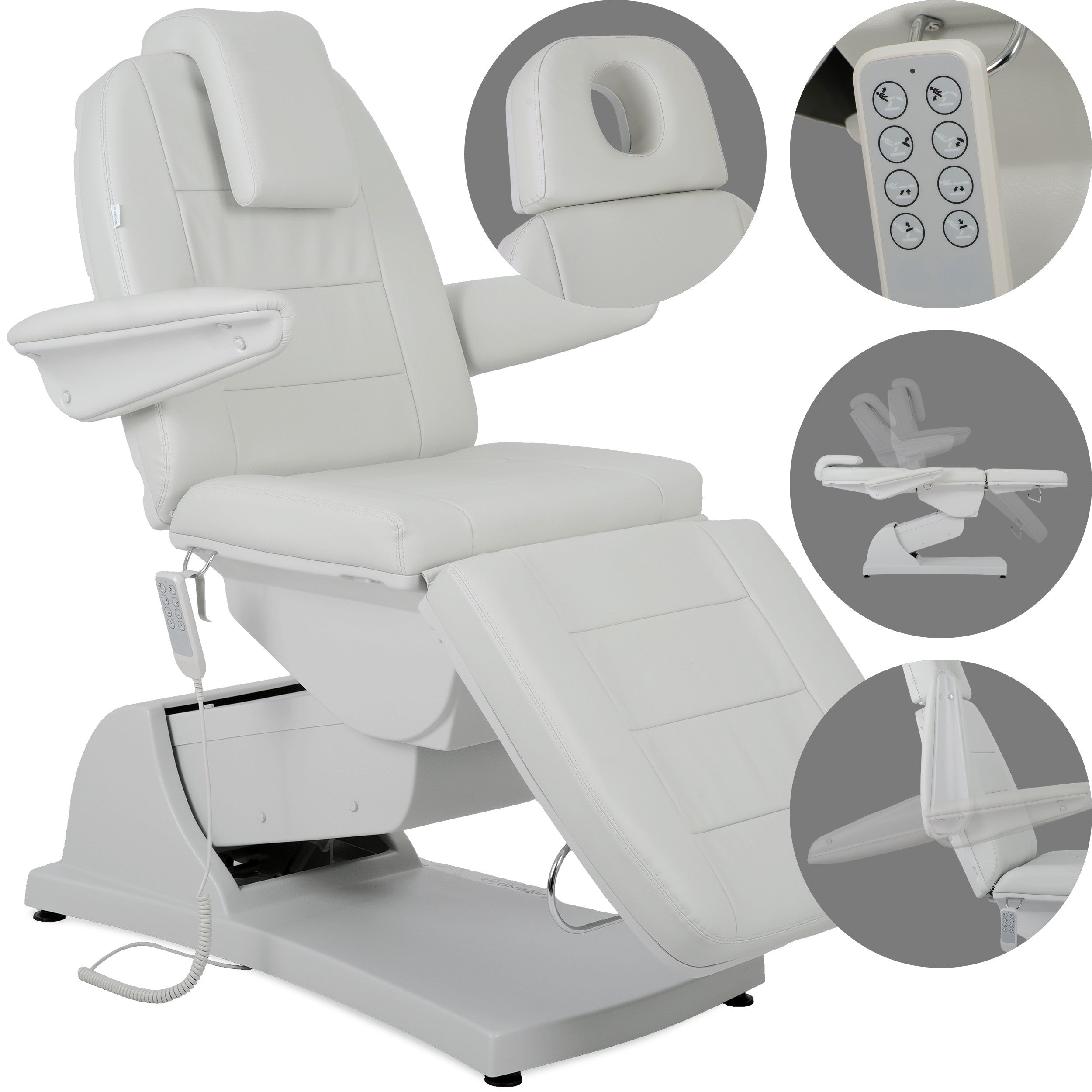 Electric beauty chair Velora PRO 4 Touch Core k329 grey