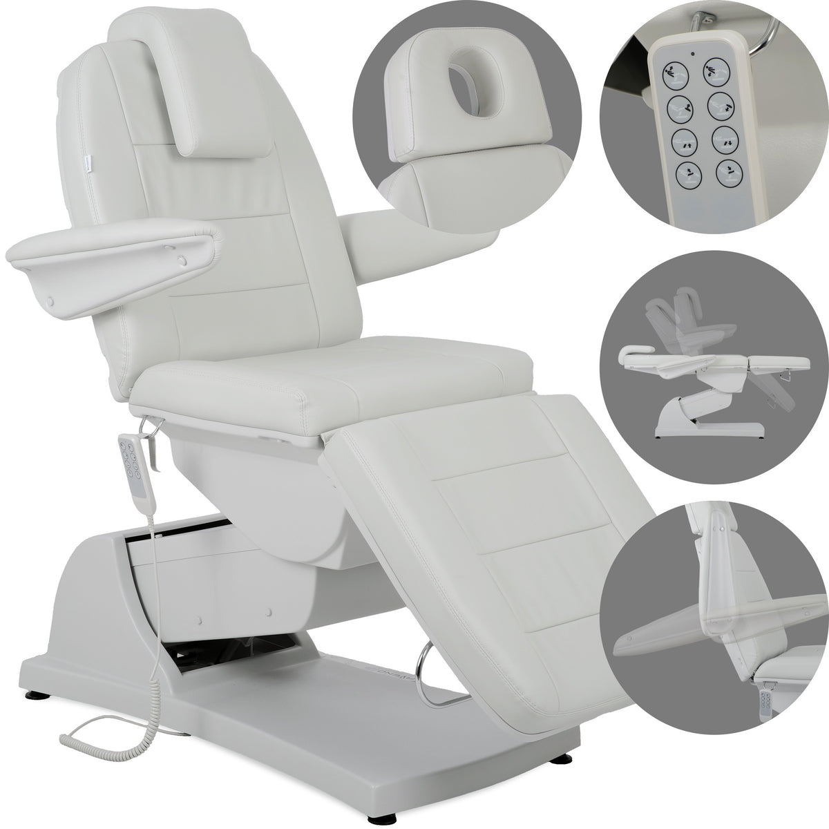 Electric beauty chair Velora PRO 4 Touch Core k329 grey