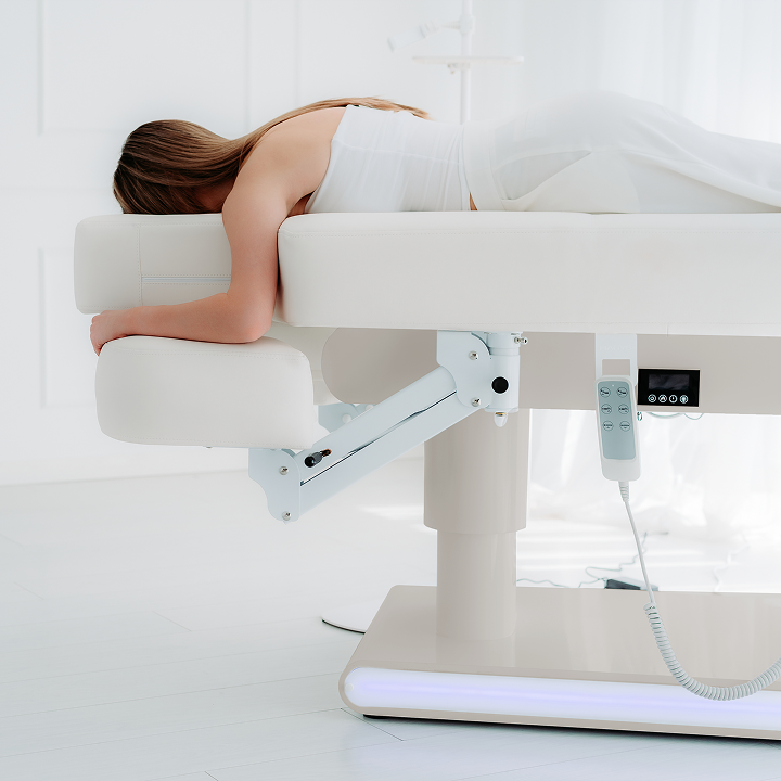 Eterna Beige elektrinis šildomas masažo ir SPA gultas Gentle Flex K901
