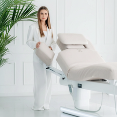 Eterna Grey elektrinis šildomas masažo ir SPA gultas Gentle Flex K922, pilkas