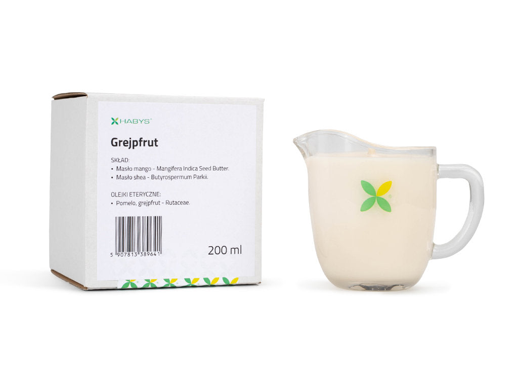 Massage Candle - Grapefruit, 200ml HABYS