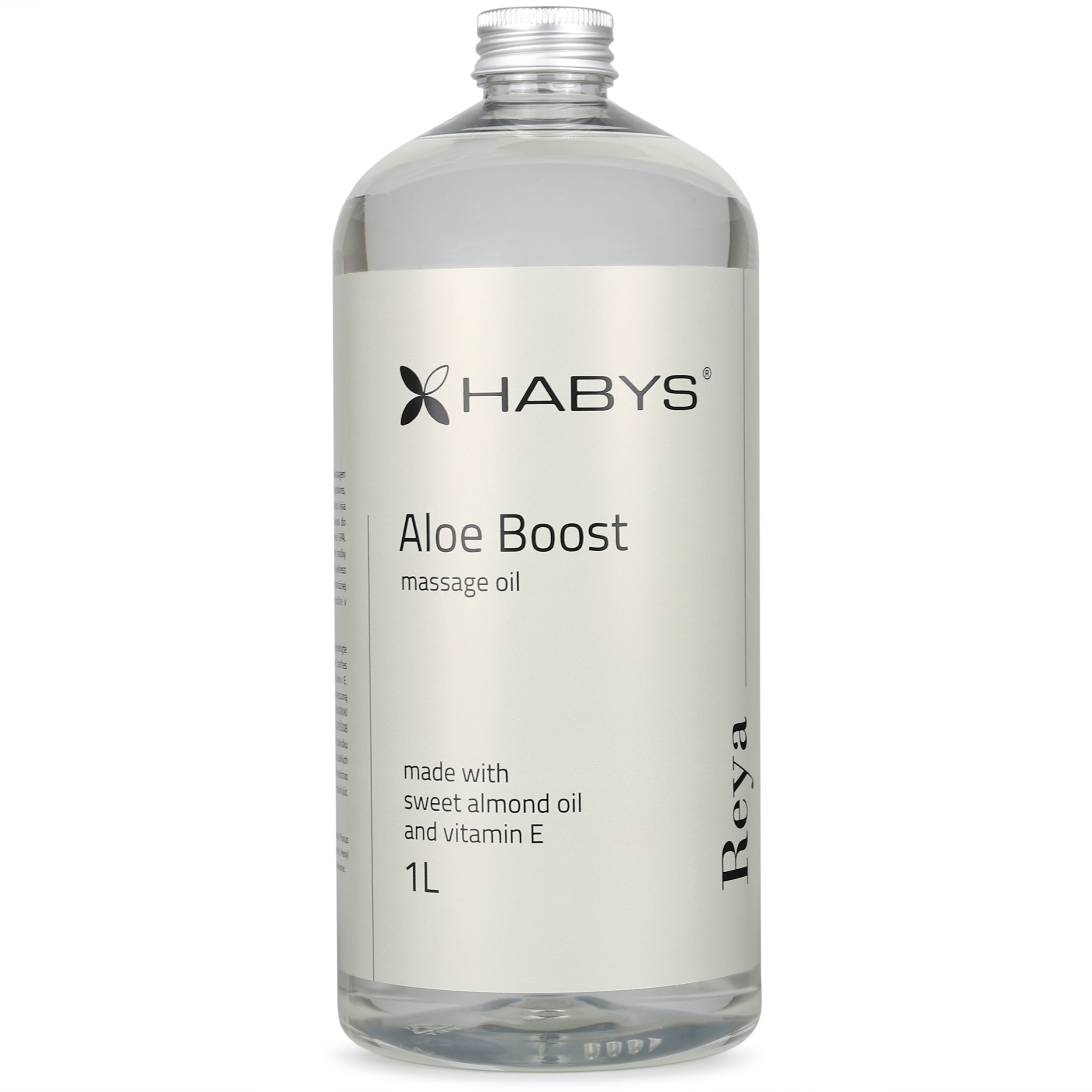 Reya Aloe Boost masažo aliejus, Habys 1L