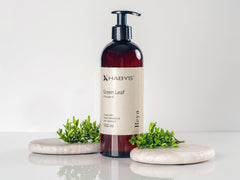 Massage Oil, Green Leaf, HABYS 500 ml