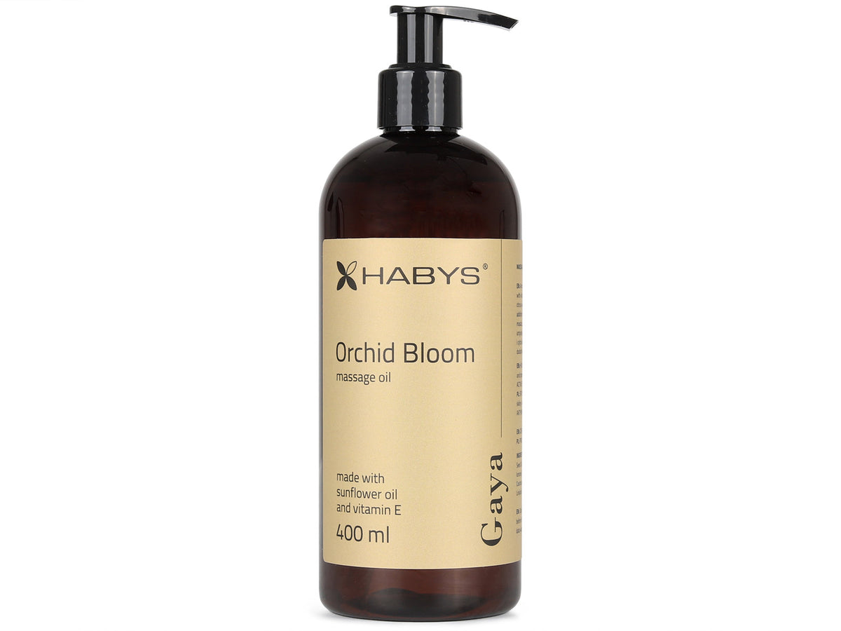 Massage Oil, Orchid bloom, HABYS, 400 ml
