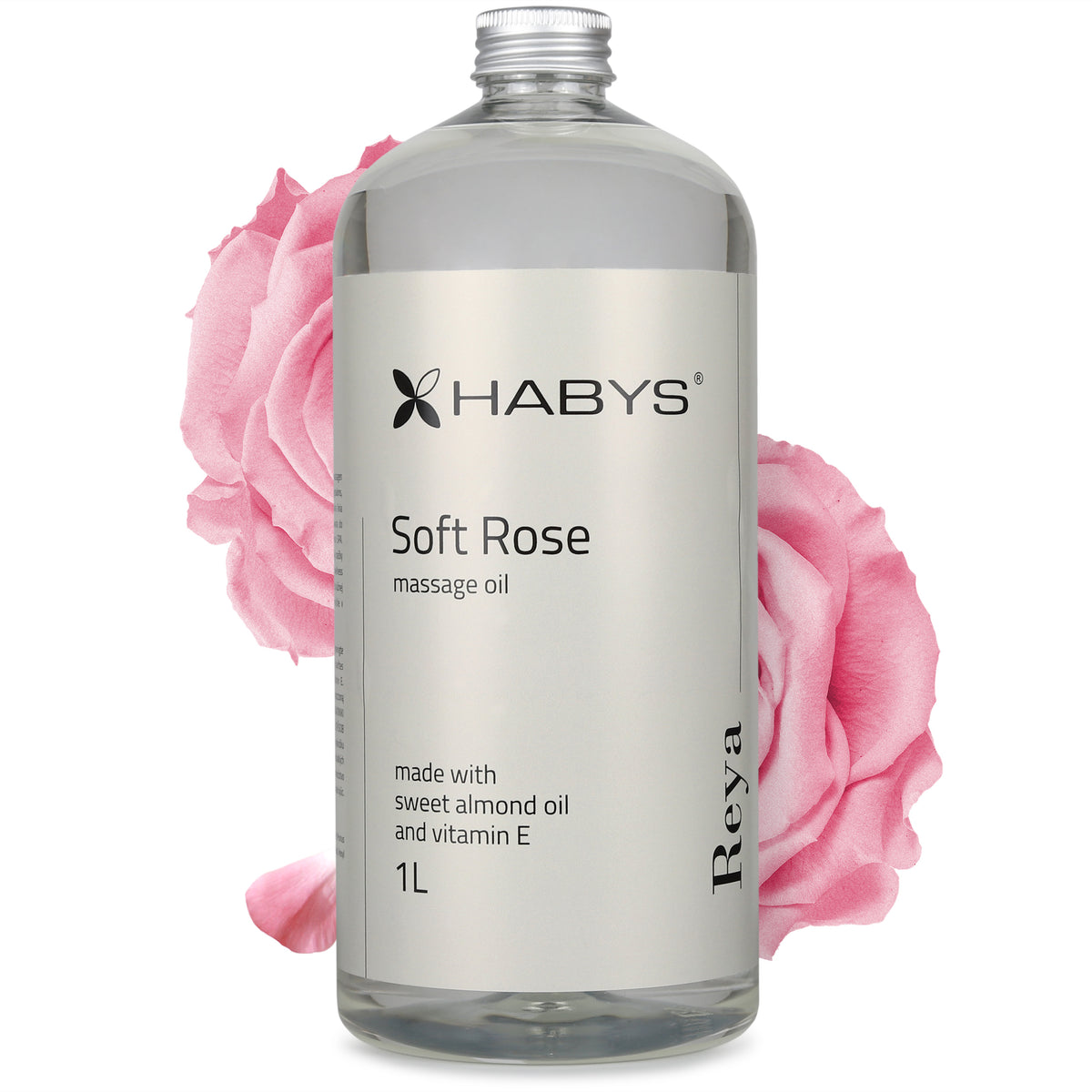 Reya Soft Rose masažo aliejus Habys 1L