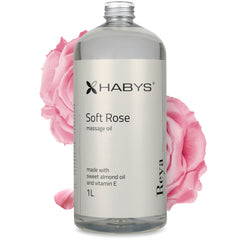 Reya Soft Rose masažo aliejus Habys 1L