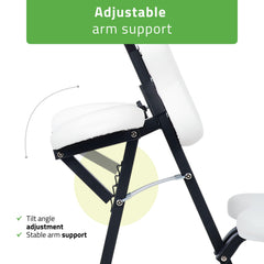 Massage chair Flexo Comfy Base k501 white