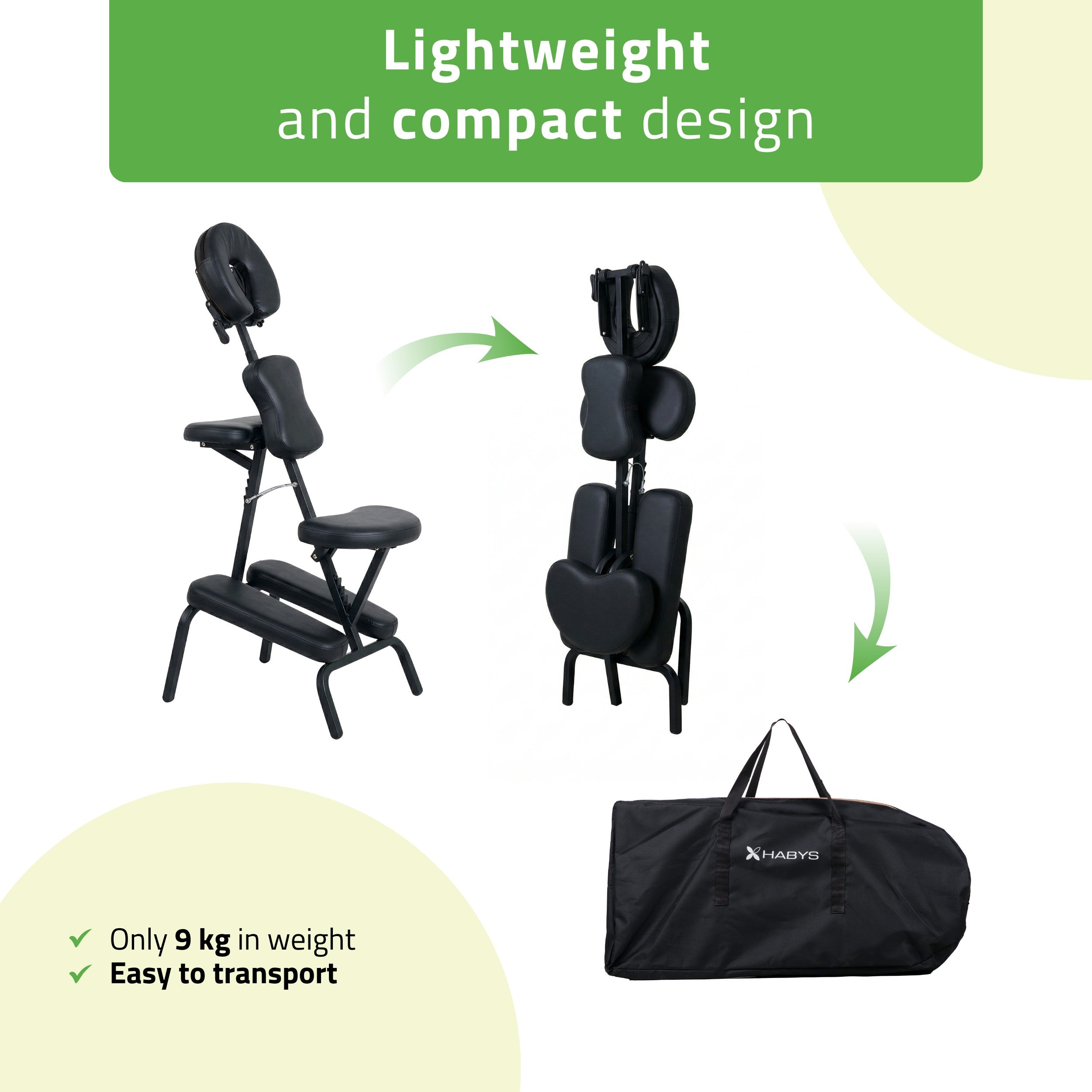 Massage chair Flexo Comfy Base k515 black