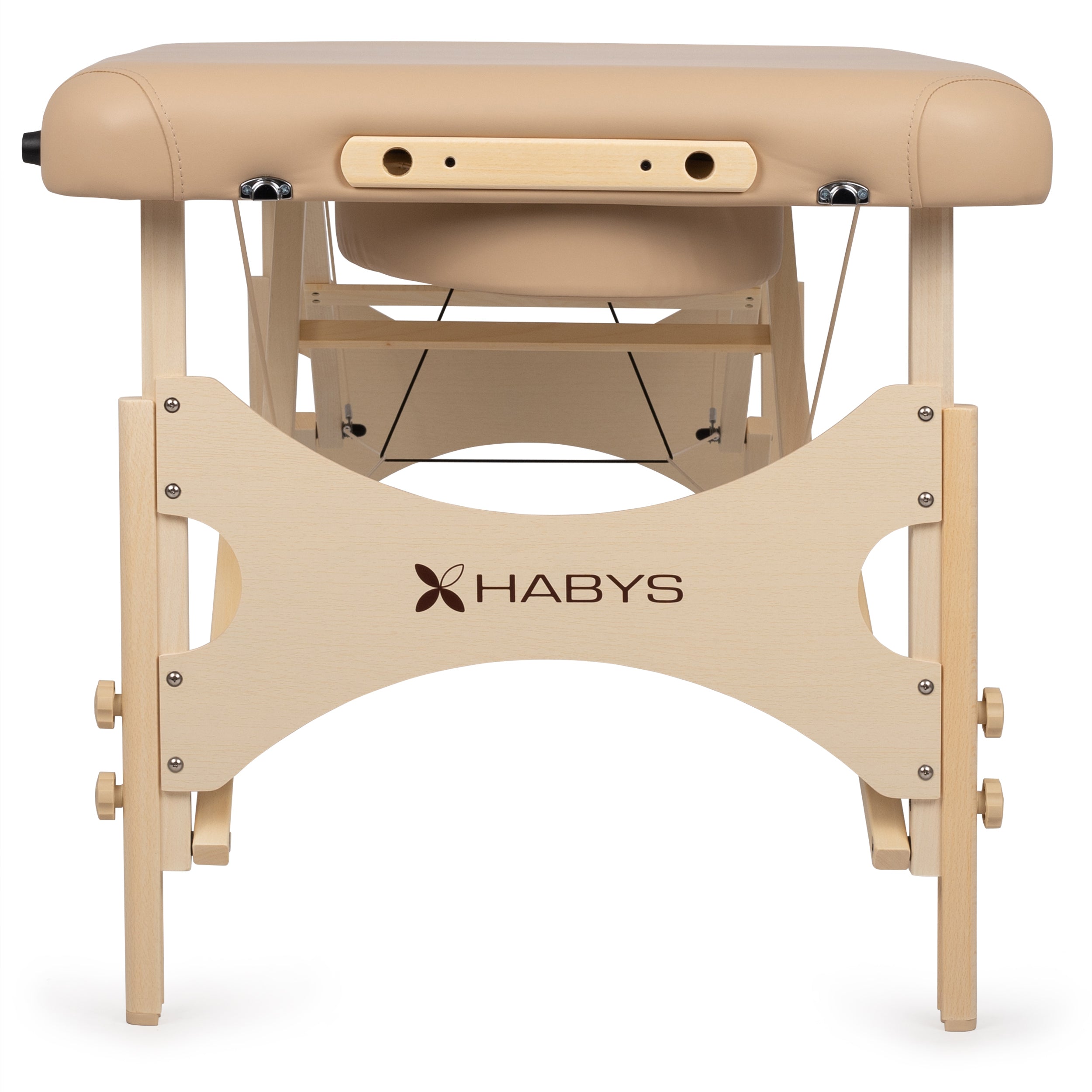 Masažo stalas „Habys Bello One 70 Soft Touch K607“ – moka smėlio spalvos