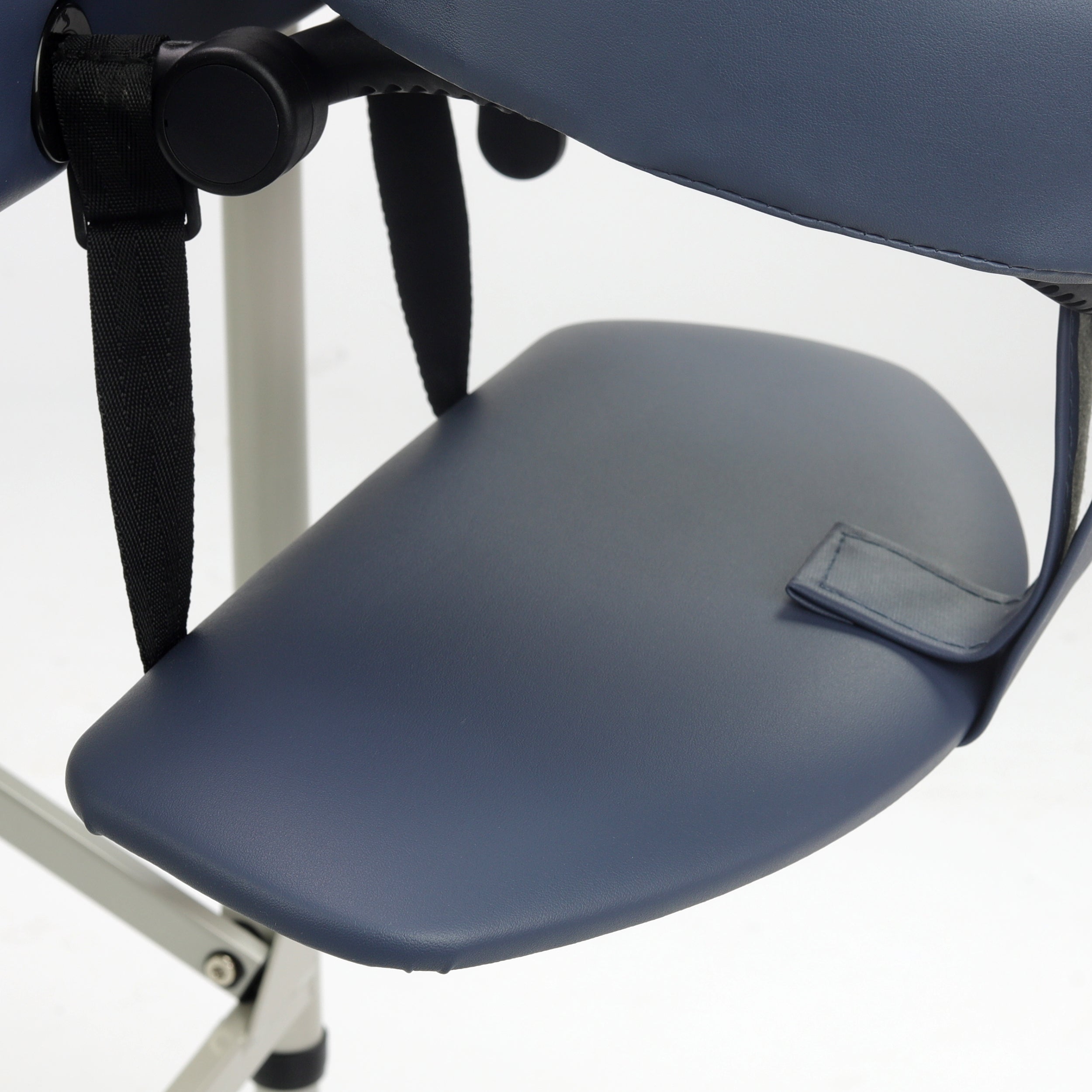 Profesionalus masažo stalas „Habys Verona 71 Soft Touch K623“ – juodas