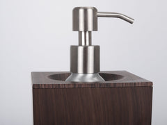 Oil heater, aluminium bottle 300ml, dark brown