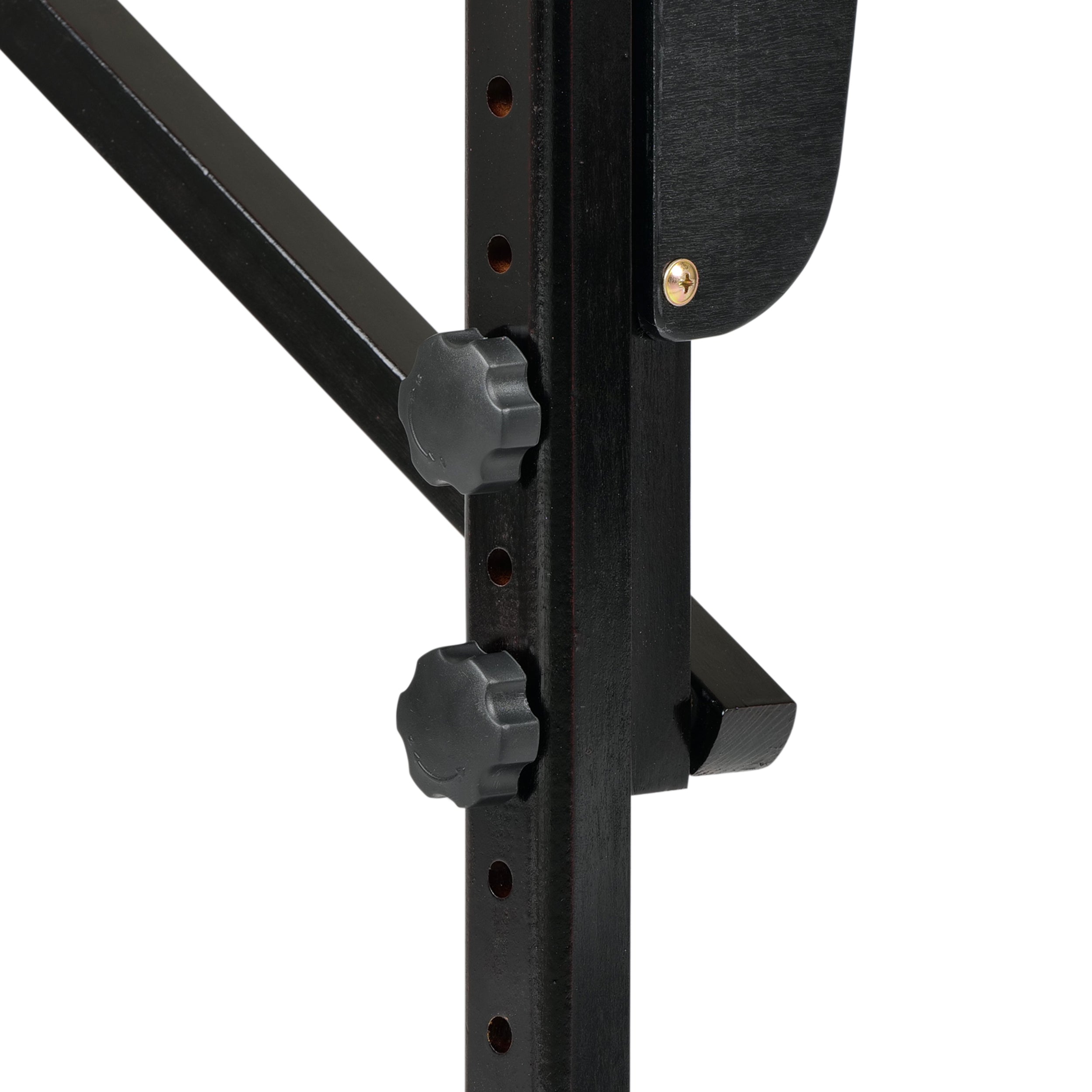 Nešiojamas kosmetologinis ir masažo gultas Estetic Black Comfy Base K515, juodas – AVENO LIFE