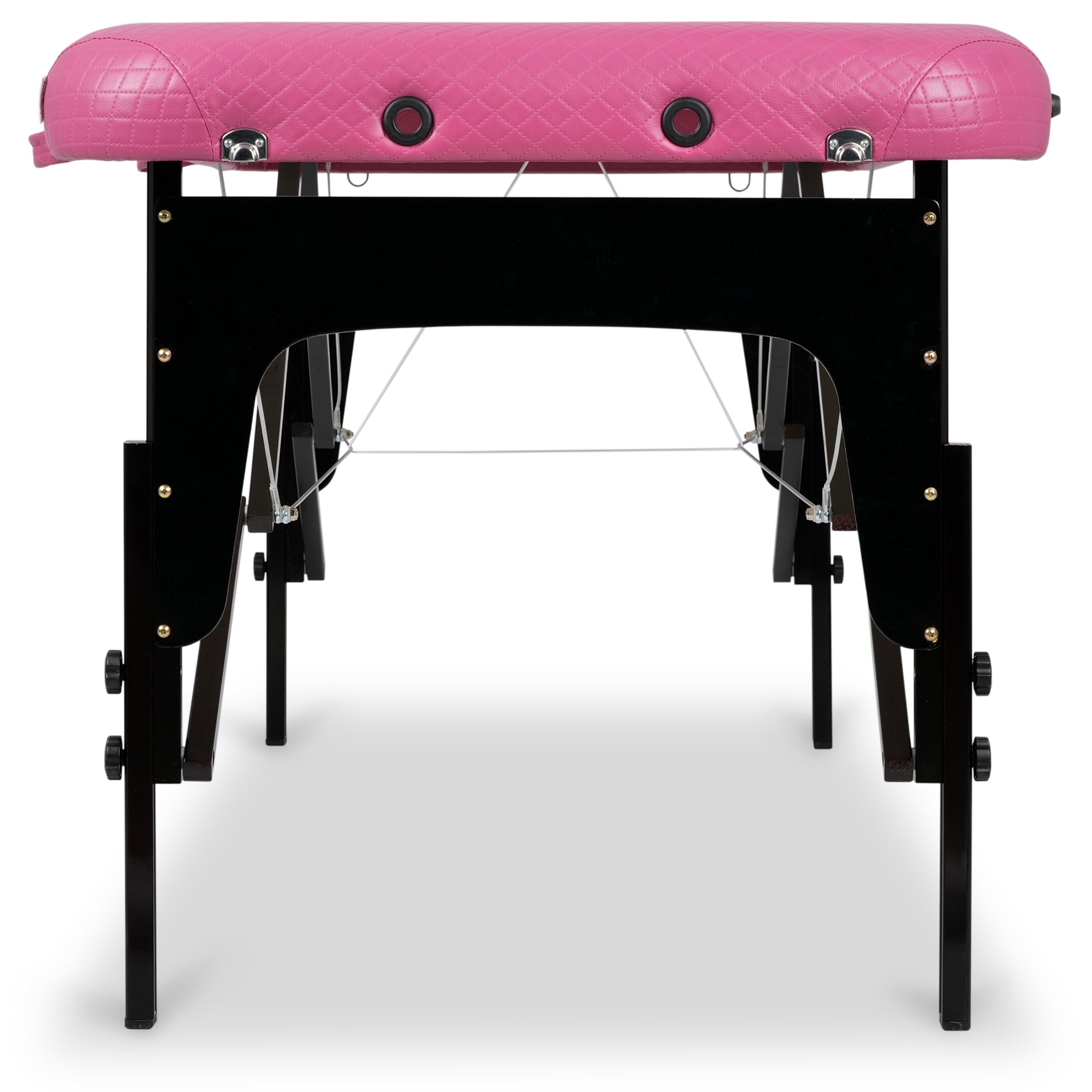 Nešiojamas kosmetologinis ir masažo gultas Estetic Blush Comfy Base K510, rožinis – AVENO LIFE