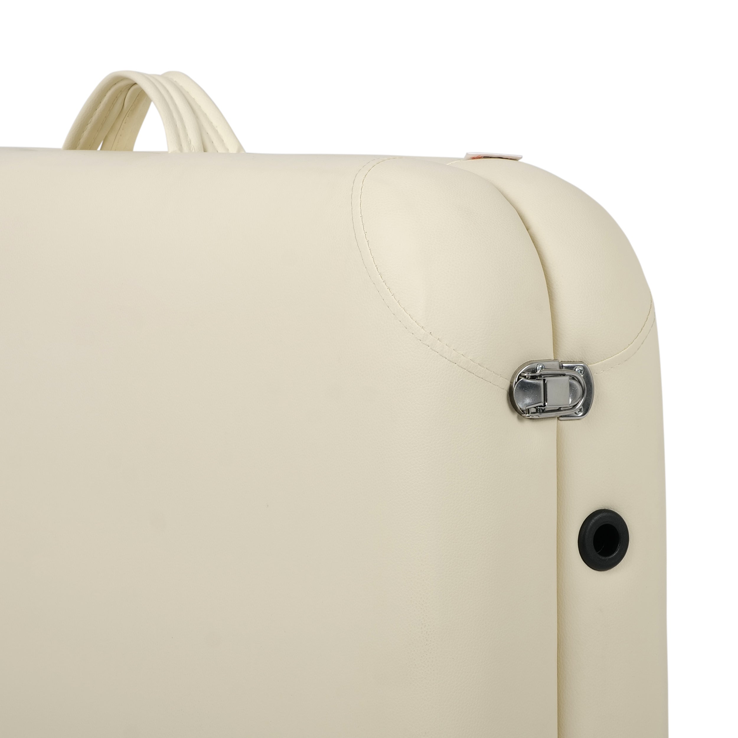 Nešiojama kosmetologinė lova „Aveno Life Estetic Light Comfy Base“ – smėlio spalvos