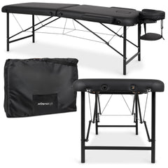 Nešiojamas masažo stalas – Habys Rico 70 cm Comfy Base K515, juodas