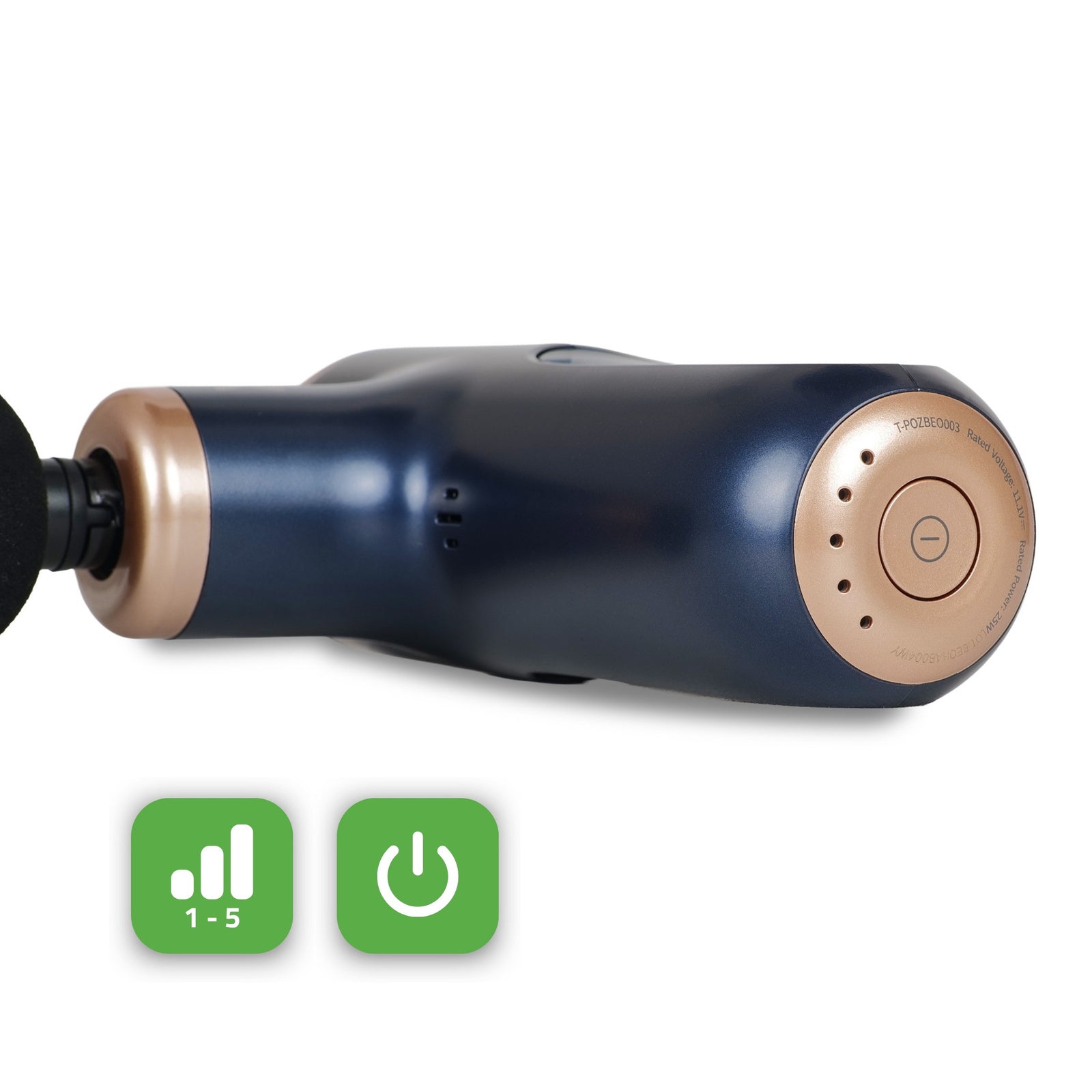 Pulse Mini Massage Gun – Blue Navy