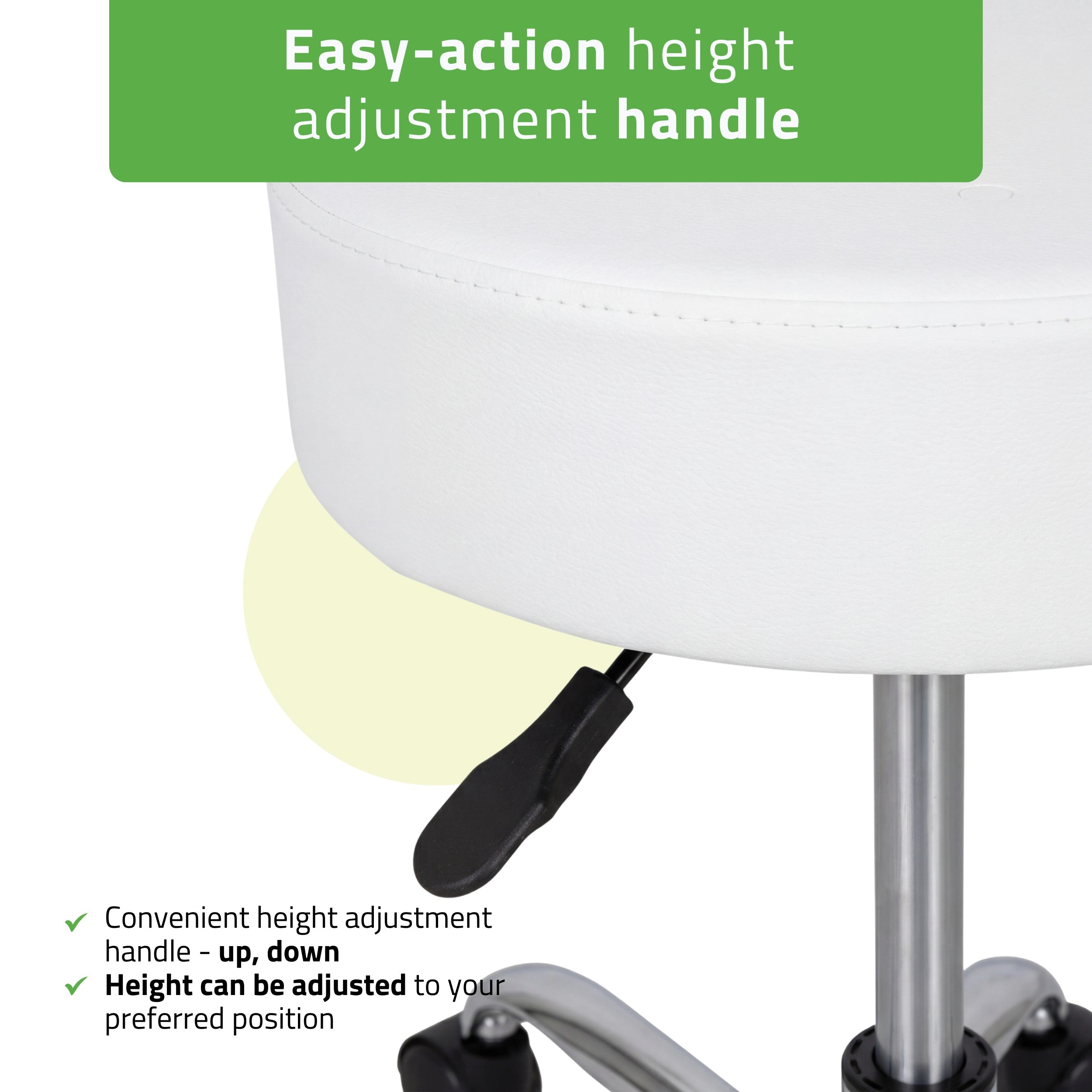 Stool TILA, Comfy Base k501 white