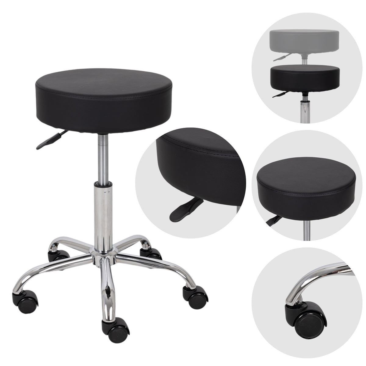 Stool TILA, Comfy Base k515 black