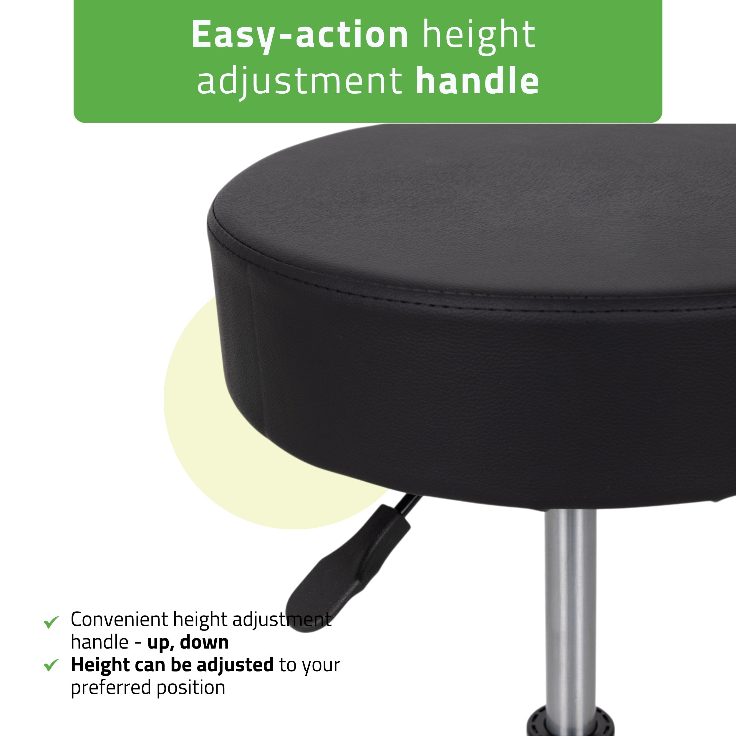 Stool TILA, Comfy Base k515 black