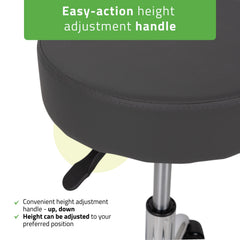Stool TILA, Comfy Base k521 grey